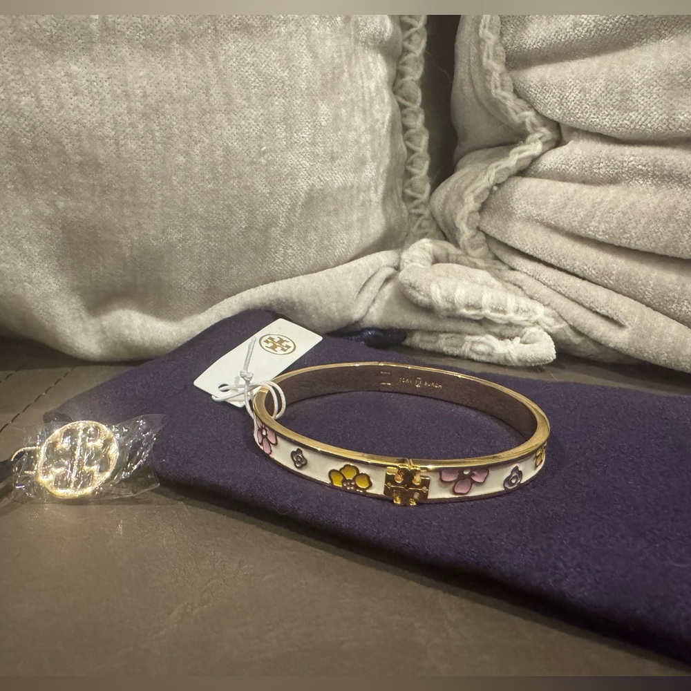 Tory Burch Floral Bracelet